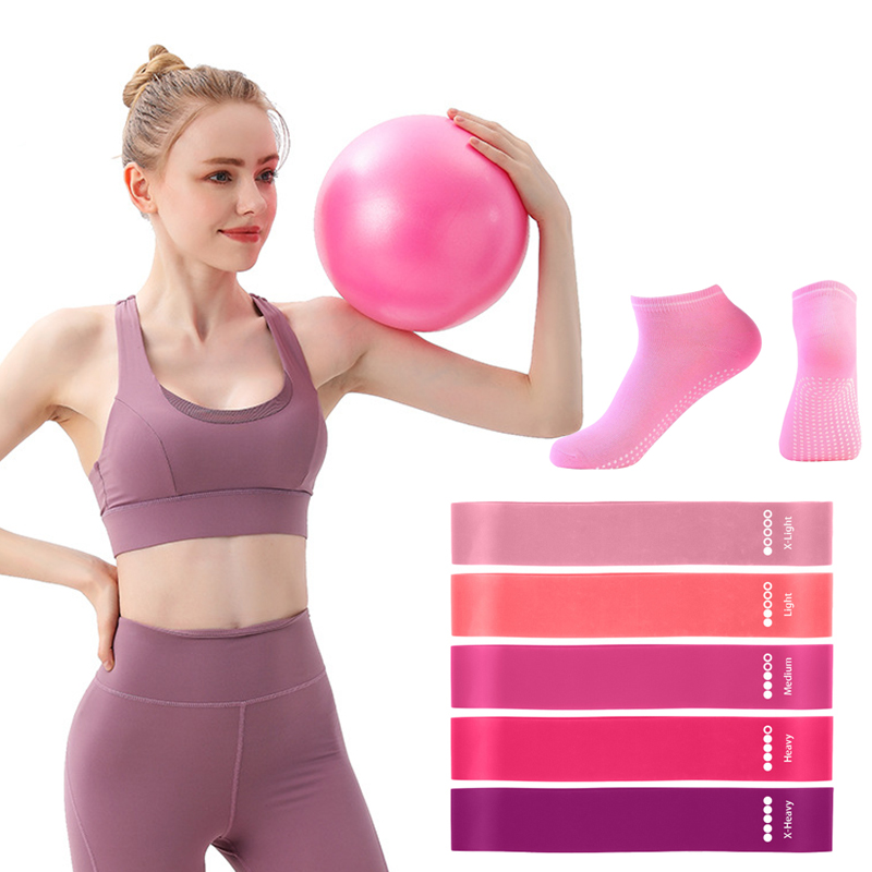 Pilates Yoga Ball Workout - Bandas de resistencia para pelota de