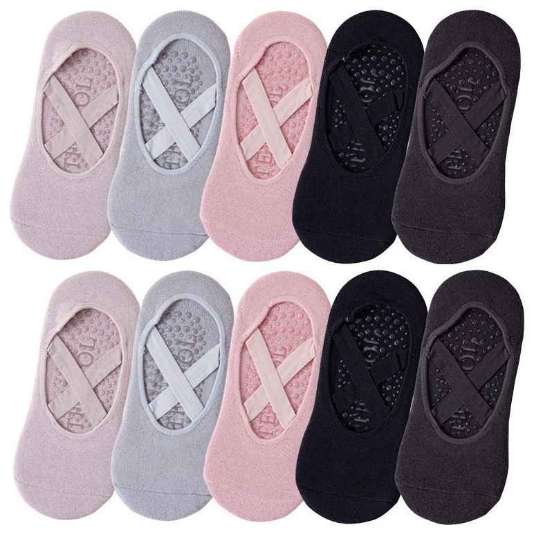 Pilates Yoga Grip Socks - 1/3 Pares de Calcetines de Yoga
