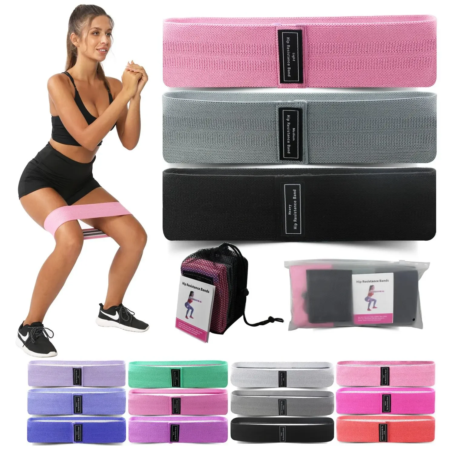 Pilates Yoga Home Workout - 1/2/3 Uds bandas elásticas bandas de