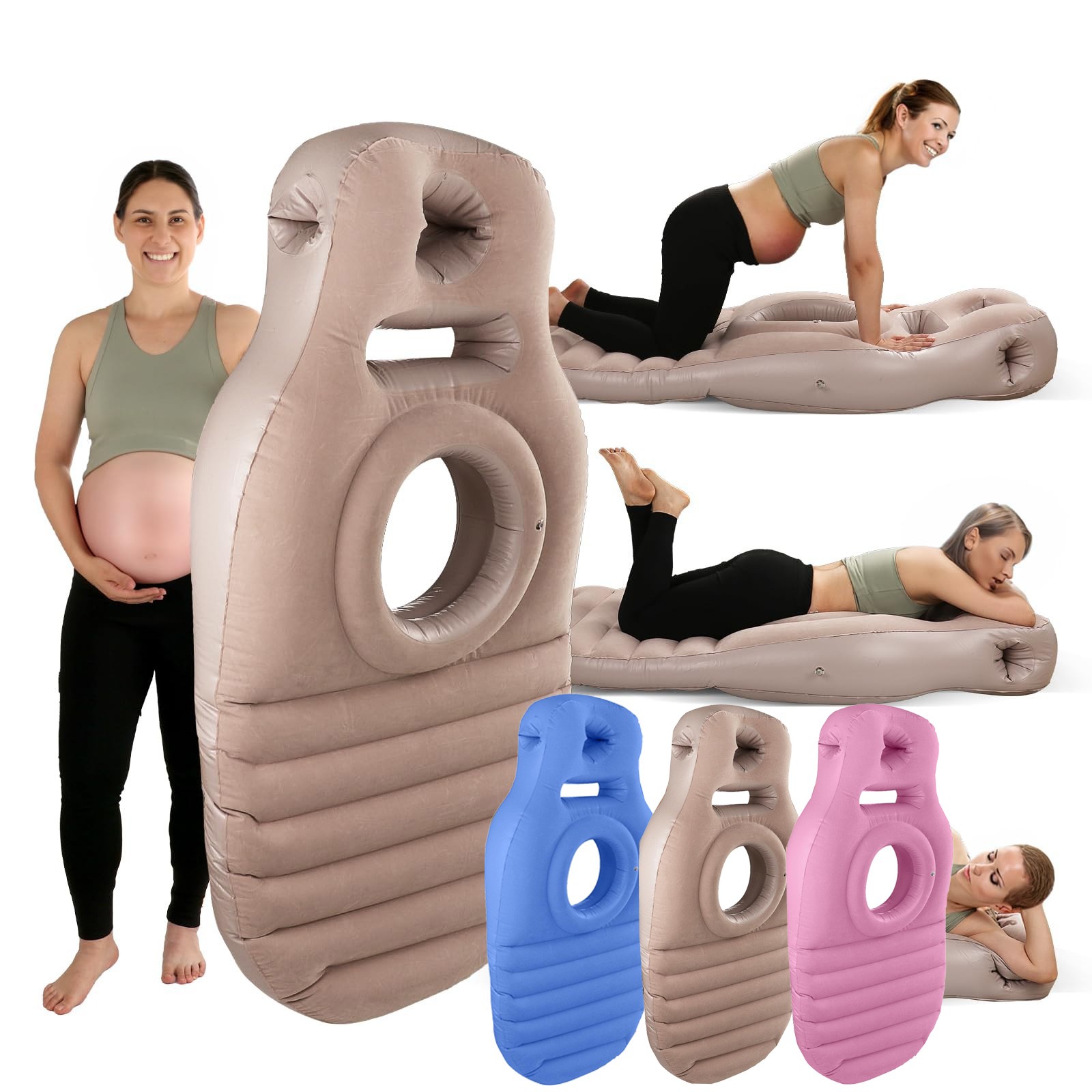 Pilates Yoga Studio - Estera de Yoga flocada de PVC