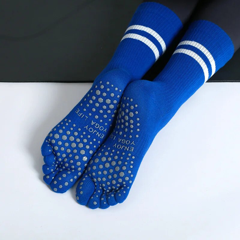 Pilates Yoga Grip Socks - Calcetines de Yoga transpirables para mujer,