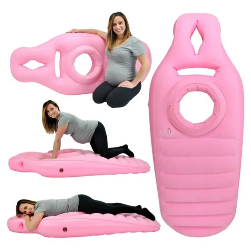 Pilates Yoga Studio - Almohada inflable para embarazo, estera de
