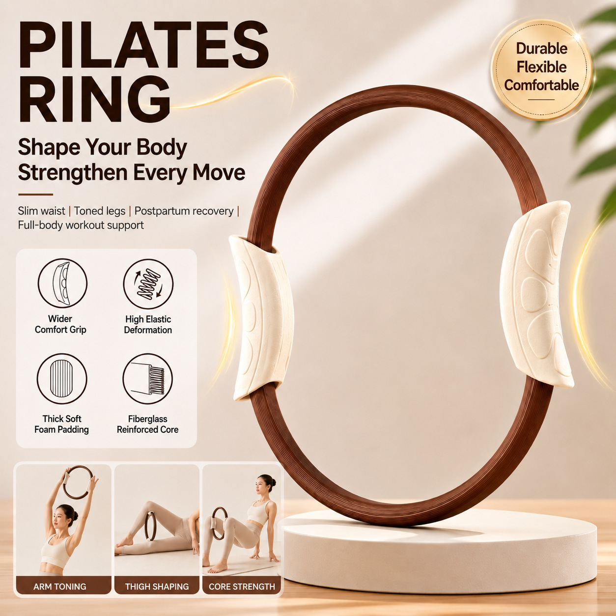 Pilates Yoga Ring - Anillo de Pilates, Anillo de Yoga,