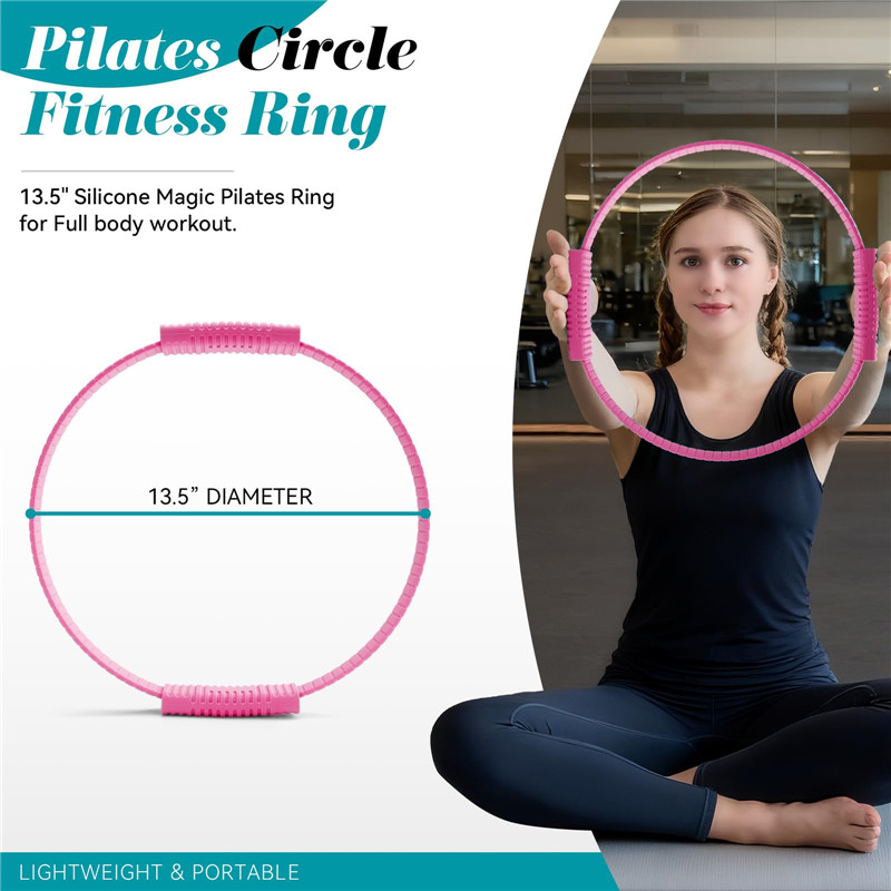 Pilates Yoga Ring - Anillo de Yoga de Silicona Ecológico