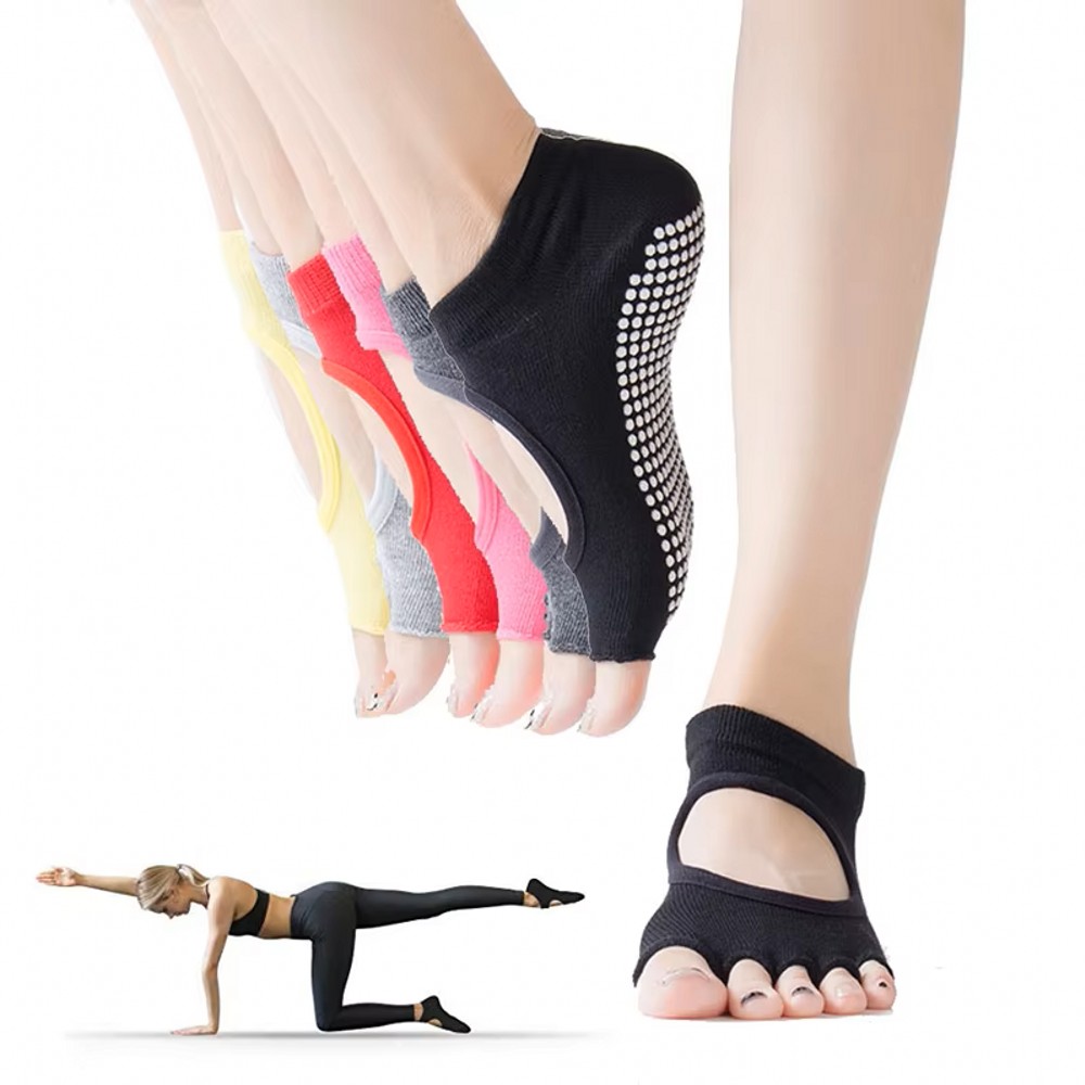 Pilates Yoga Studio - Calcetines de yoga sin espalda y