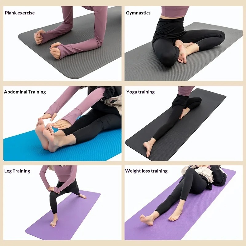 Tapete de Yoga Extra Grueso An - Pilates Yoga Home Workout reseña y precio