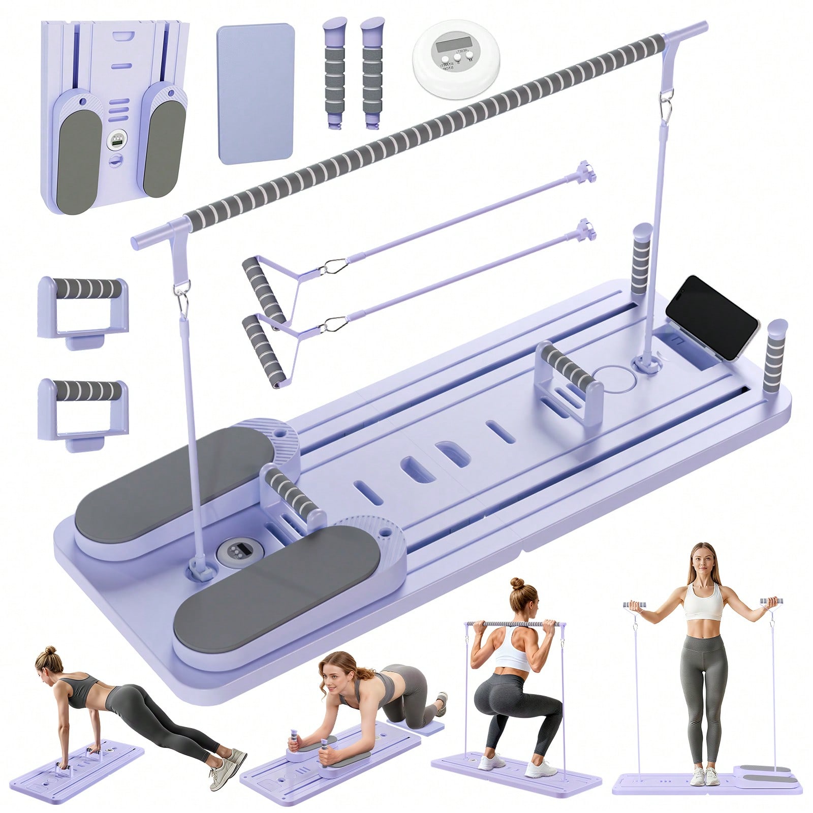 Reformer de Pilates con Barra, - Pilates & Yoga With Katja Youtube reseña y precio