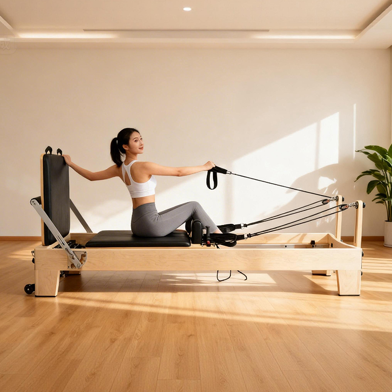 Reformer de Pilates Portátil A - Pilates Reformer Spring reseña y precio