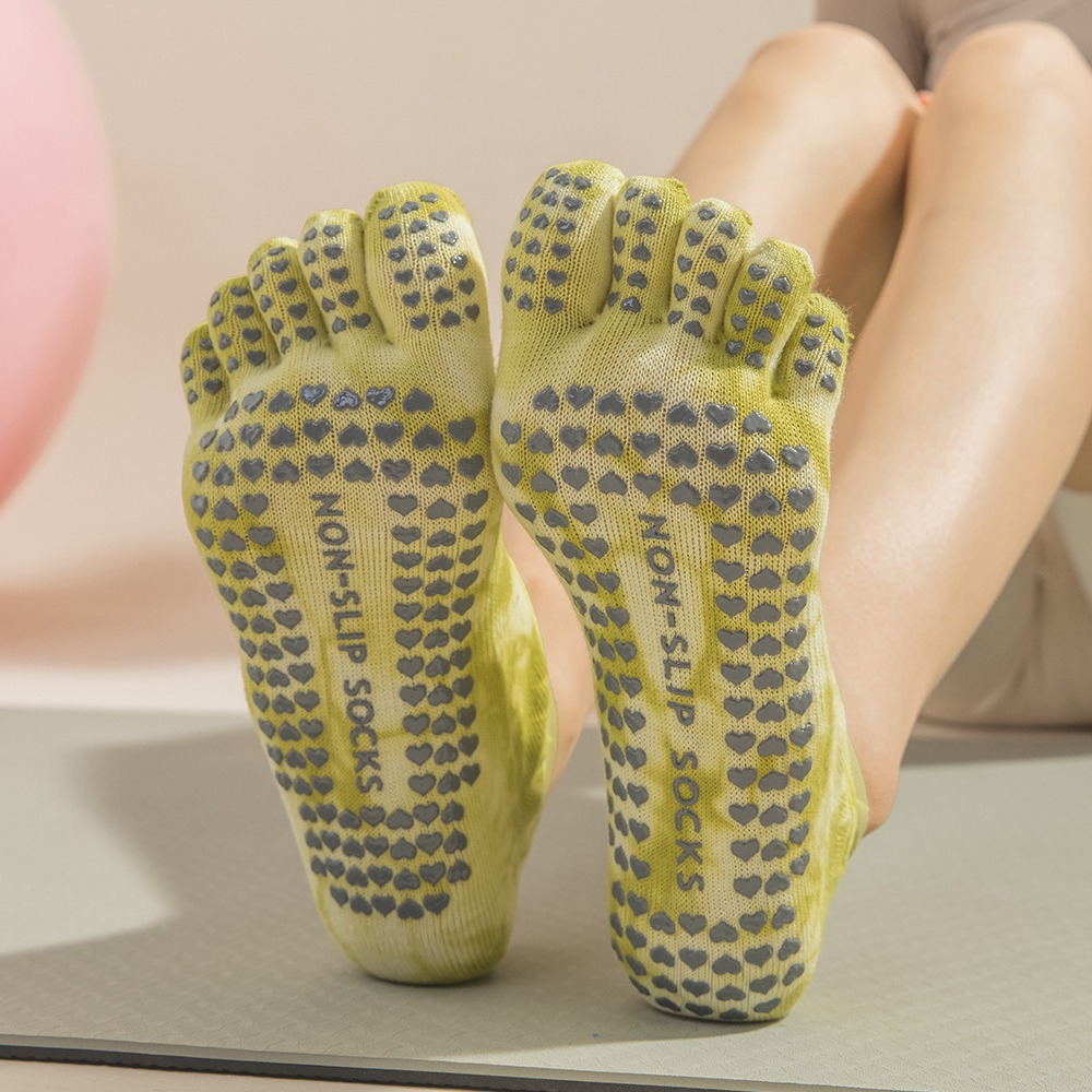 Calcetines de Cinco Dedos con  - Pilates Yoga Workout reseña y precio