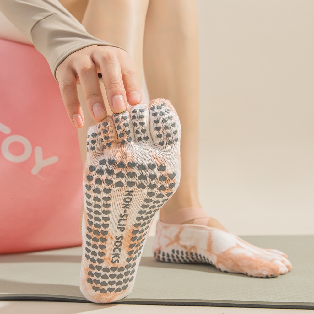 Calcetines de Cinco Dedos con  - Pilates Yoga Workout reseña y precio