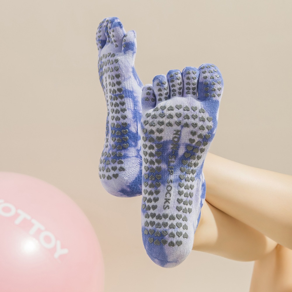 Calcetines de Cinco Dedos con  - Pilates Yoga Workout reseña y precio