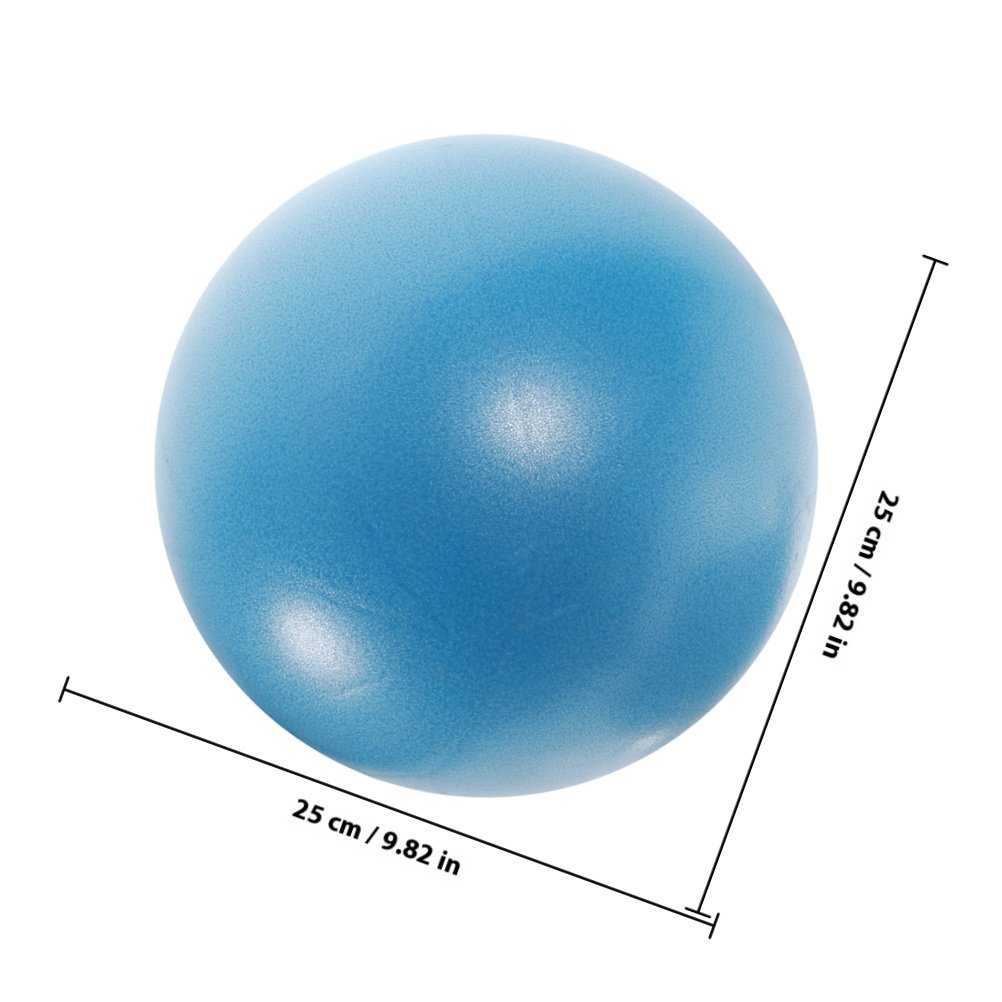 Pelota de Pilates de PVC, 2 Pi - Pilates Yoga Ball Workout reseña y precio