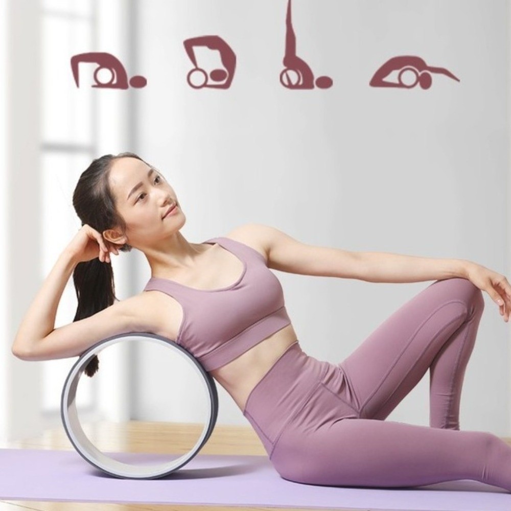 Rueda de Yoga para masaje musc - Pilates Yoga Ring reseña y precio