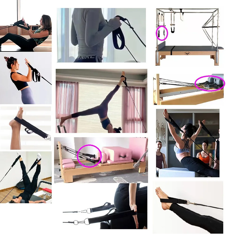Correa elástica de resistencia - Pilates Yoga Ring reseña y precio
