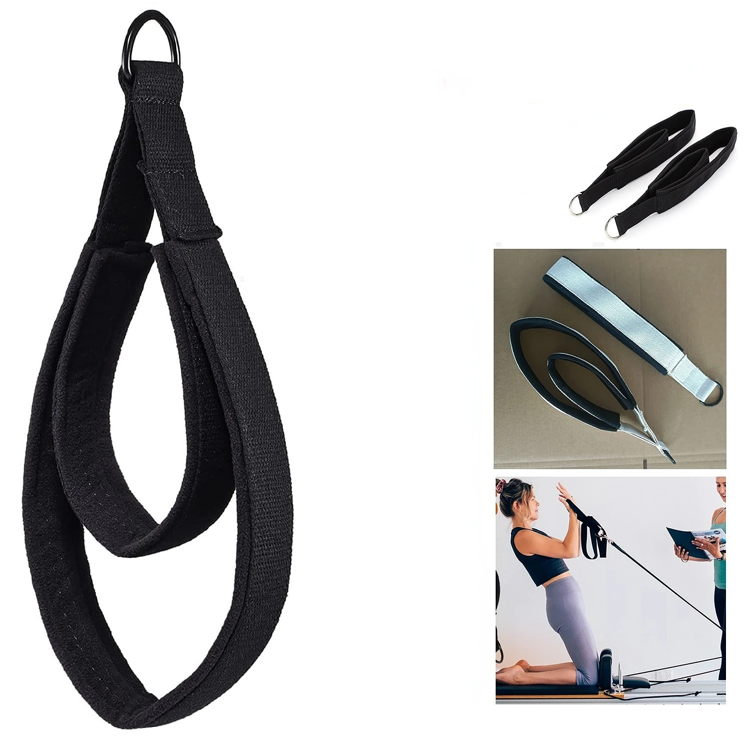 Correa elástica de resistencia - Pilates Yoga Ring reseña y precio