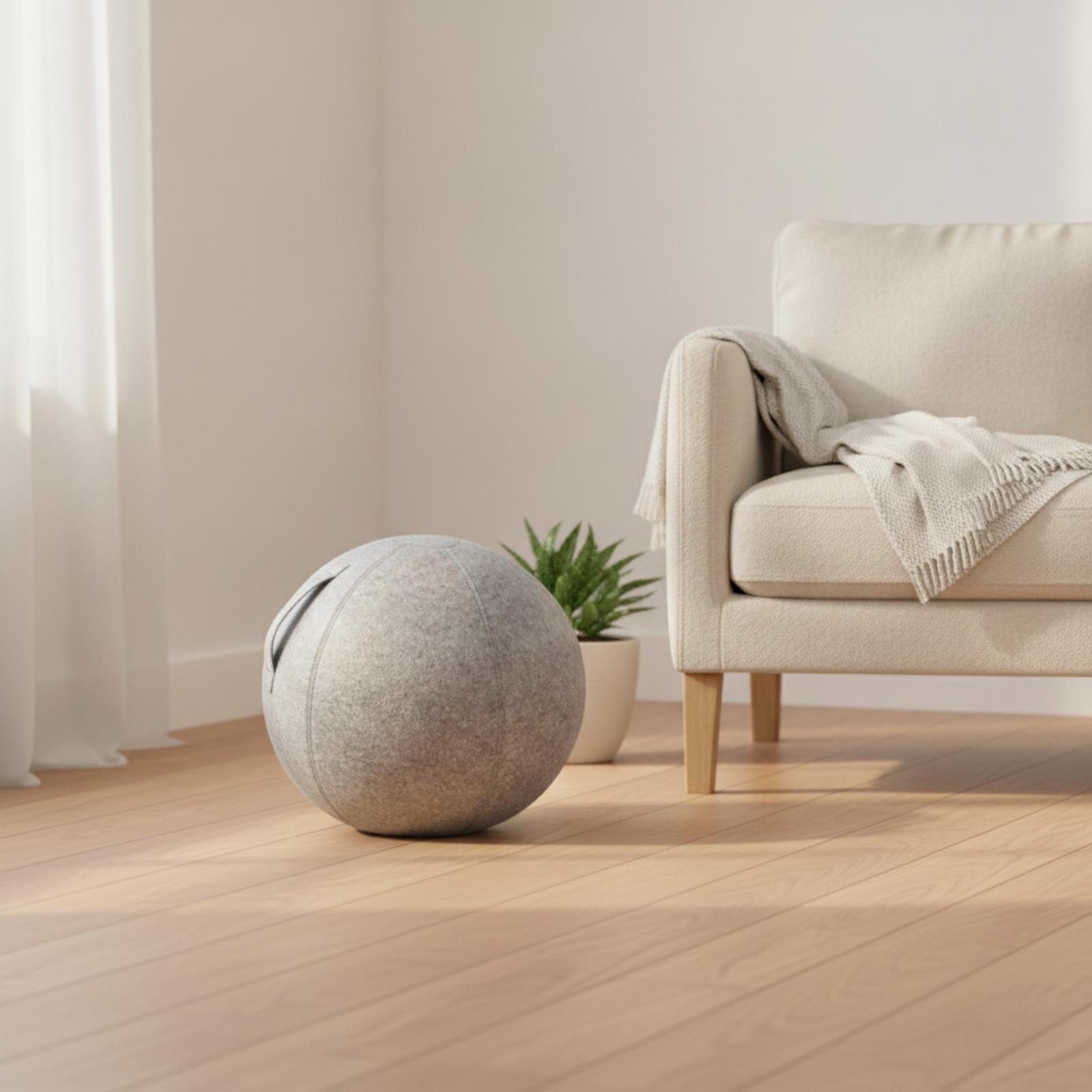 Funda de Fieltro para Balón de - Pilates Yoga Ball Workout reseña y precio