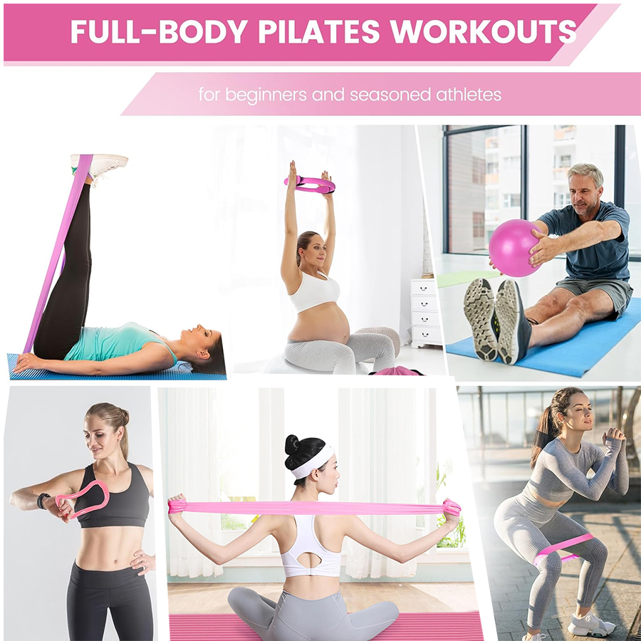 Juego de entrenamiento físico  - Pilates Yoga Ball Workout reseña y precio