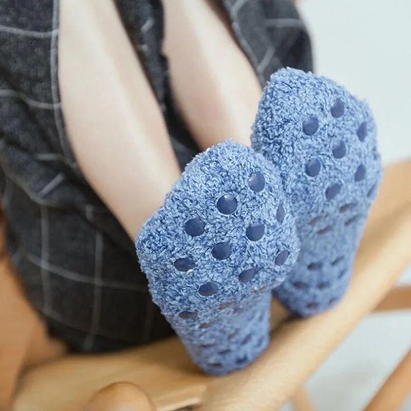 Calcetines de felpa gruesa ant - Pilates Yoga Grip Socks reseña y precio