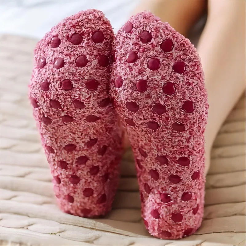 Calcetines de felpa gruesa ant - Pilates Yoga Grip Socks reseña y precio