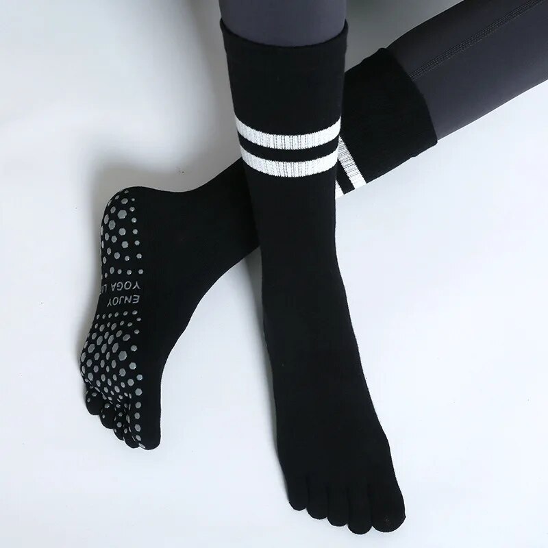 Calcetines de Yoga transpirabl - Pilates Yoga Grip Socks reseña y precio