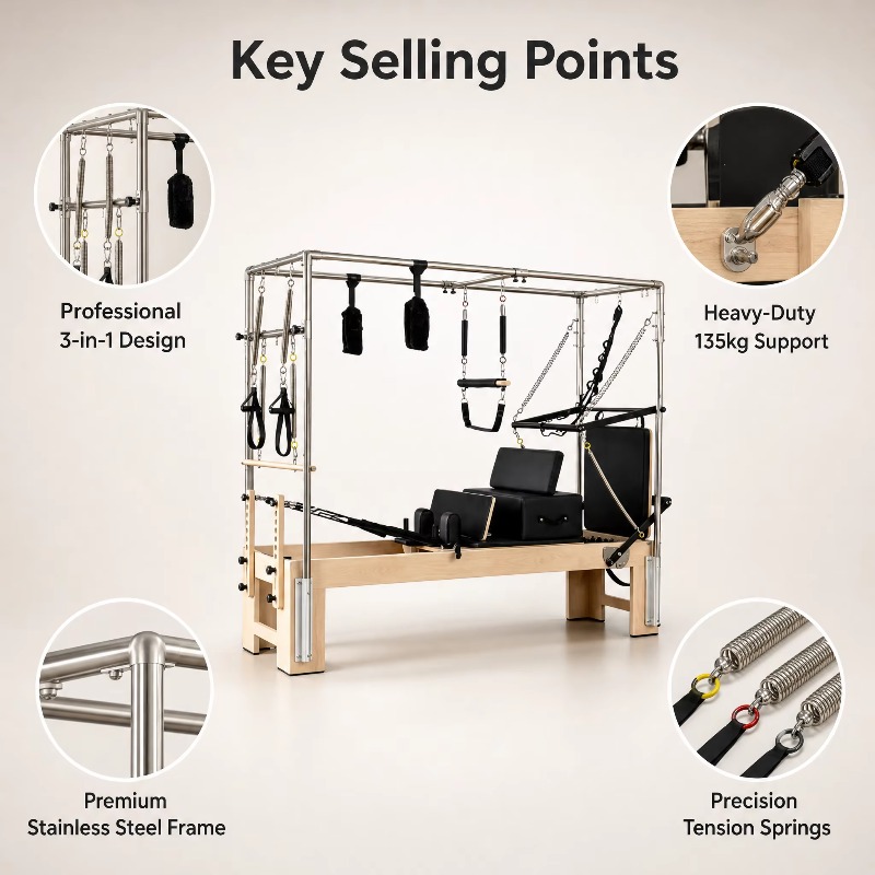Máquina de entrenamiento para  - Pilates Yoga Studio reseña y precio