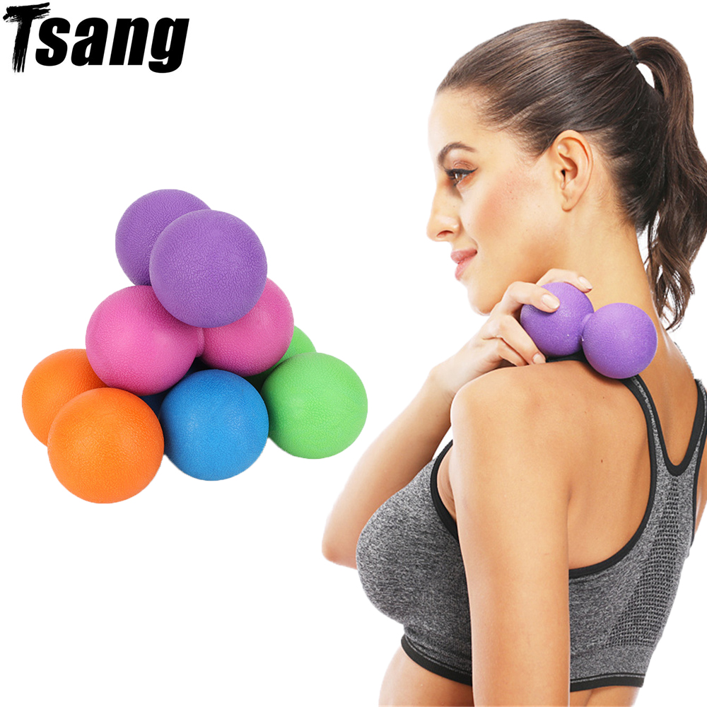 Pelota de masaje de Yoga TPR,  - Pilates Yoga Ball Workout reseña y precio