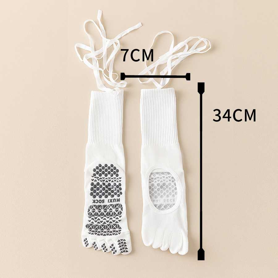 Calcetines de yoga con cordone - Pilates Yoga Grip Socks reseña y precio