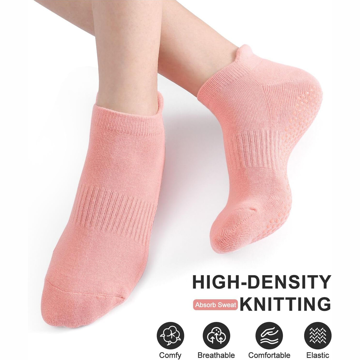 Calcetines de Yoga antidesliza - Pilates Yoga Grip Socks reseña y precio