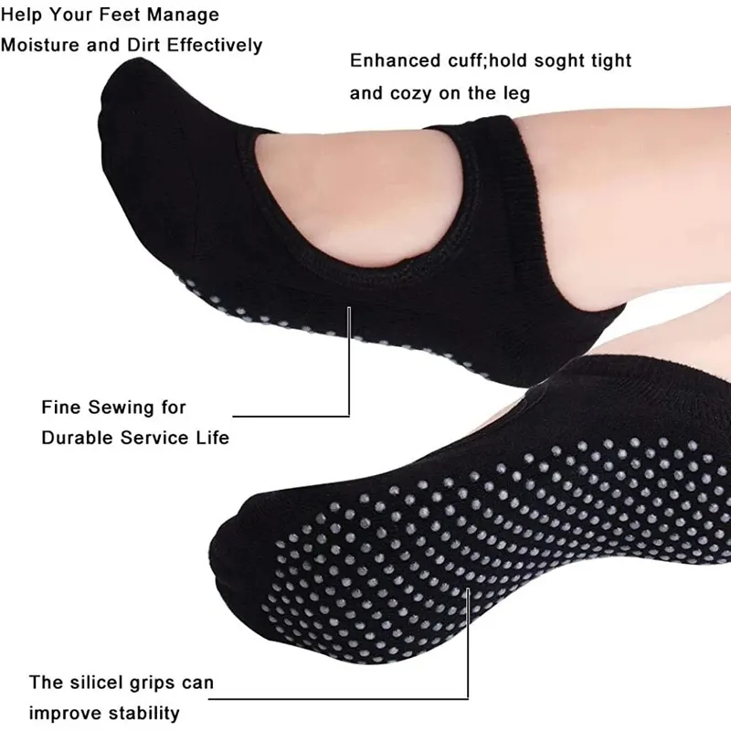 Calcetines de Yoga Antidesliza - Pilates Yoga Workout reseña y precio