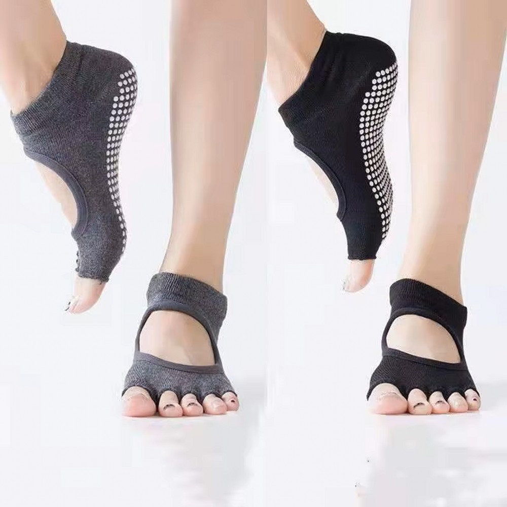 Calcetines de yoga sin espalda - Pilates Yoga Studio reseña y precio
