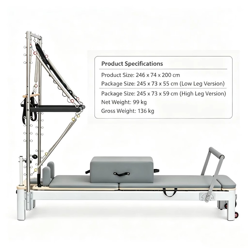 Reformer de Pilates Semialto A - Pilates Reformer Spring reseña y precio