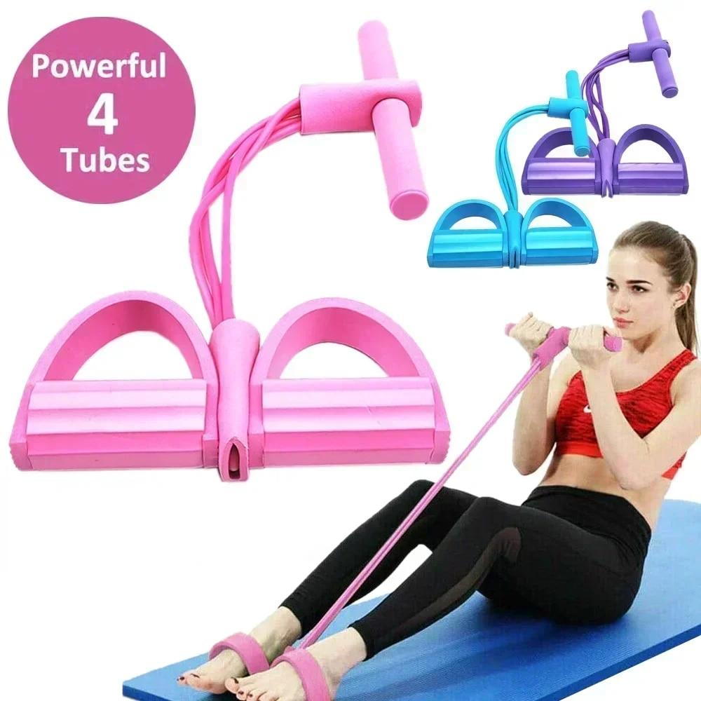 Bandas elásticas de resistenci - Pilates Yoga Home Workout reseña y precio